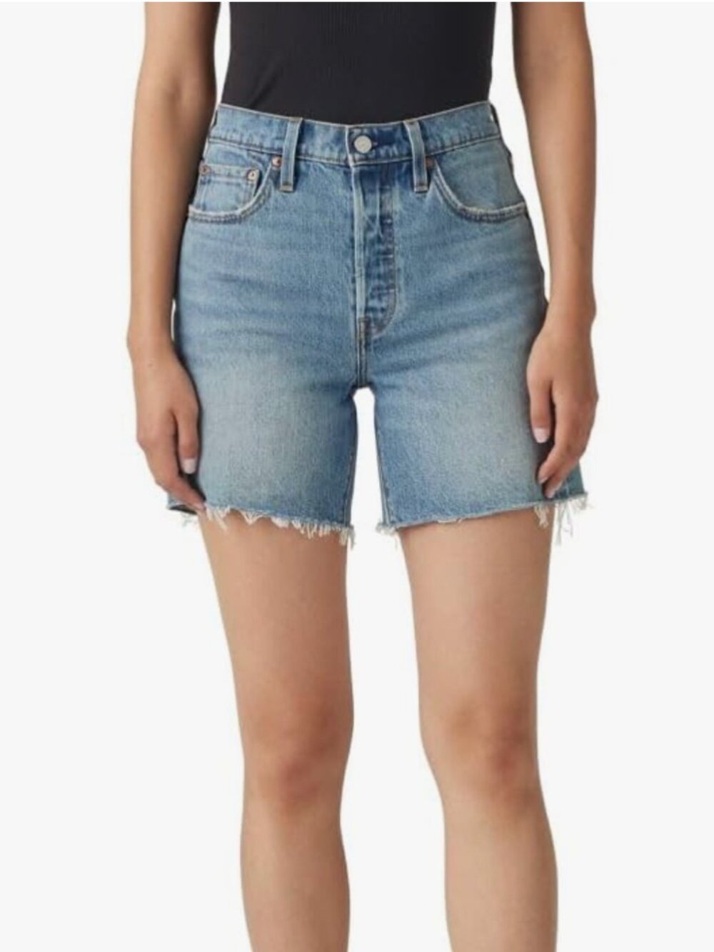 Levi's Women's 501 Mid Thigh Shorts